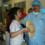 Dr. Koko Canga during a DAUSA Medical Mission with sister DAUSA Vice President Candy Canga, a Californai RN 